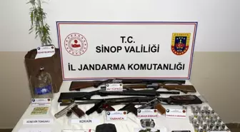 Sinop'ta Uyuşturucu ve Silah Operasyonu: 2 Gözaltı