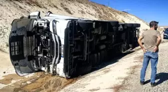 Erzurum'da Tır Kazası: Şans Eseri Yaralı Yok