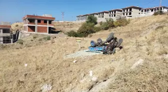 Tokat'ta Traktör Devrildi: İki Kişi Ağır Yaralı