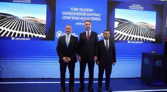 Sivas'ta Güneş Enerjisi Santralinin Açılışı Yapıldı
