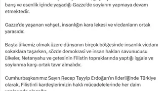 Adalet Bakanı Yılmaz Tunç: 'Sözde demokrasi ve insan hakları savunucusu ülkeler, Netanyahu ve çetesinin Filistin topraklarında yaptığı işgale ve soykırıma karşı ortak tavır almalıdır'