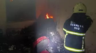 Bucak'ta Evde Yangın Çıktı