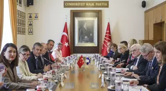 Özgür Özel, Finlandiya Parlamentosu Heyetiyle Görüştü
