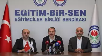 Eğitim Bir-Sen Genel Başkanı Yalçın'dan zorunlu eğitim sistemine ilişkin açıklama