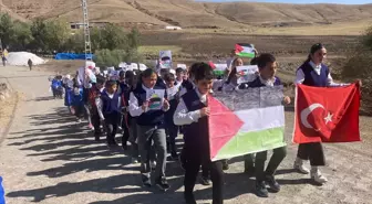 Filistin İçin Farkındalık Yürüyüşü Düzenlendi