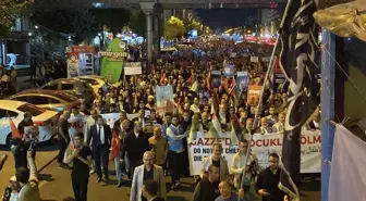 Kayseri ve Kırşehir'de Gazze'ye Destek Yürüyüşü Düzenlendi
