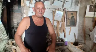 Kıbrıs'ta 76 Yıldır Babadan Oğula Geçen İskemlecilik Mesleği