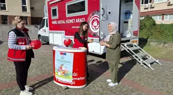 Sinop'ta Mobil Sosyal Hizmet Aracı Hizmete Girdi