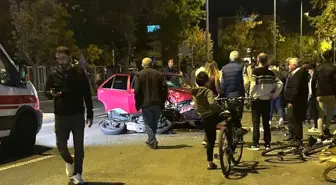 Tekirdağ'da Motosiklet Kazası: Sürücü Yaralandı