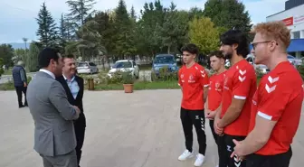Cimnastik Federasyonu Başkanı Suat Çelen, Milli Sporcularla Bir Araya Geldi