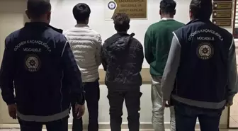 Amasya'da Düzensiz Göçmenler ve Kaçakçılar Yakalandı