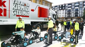 Ardahan'da Çocuklara Trafik Eğitimi Verildi