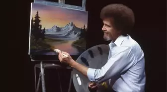Bob Ross'un 30 Tablosu Kamu Yayıncılarına Destek İçin Açık Artırmada