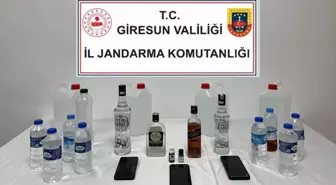 Giresun'da Kaçak Alkol Operasyonu: 40 Litre Etil Alkol Ele Geçirildi
