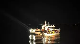 Çeşme Açıklarında 35 Düzensiz Göçmen Kurtarıldı