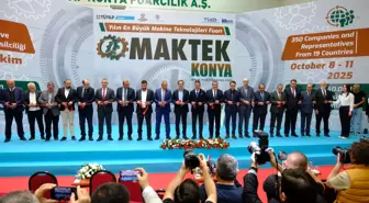 MAKTEK 2025 Konya Fuarı açıldı