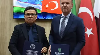 Ordu Üniversitesi Rektörü Özbekistan'da İşbirliği Temaslarında Bulundu
