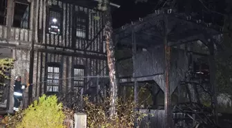 Atatürk'ün Havza'daki Konağında Yangın Çıktı