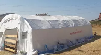 Sındırgı'daki Depremzedelere Geçici Barınma Desteği