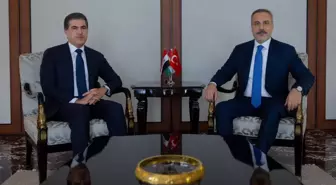 Hakan Fidan ve Neçirvan Barzani Ankara'da Bir Araya Geldi