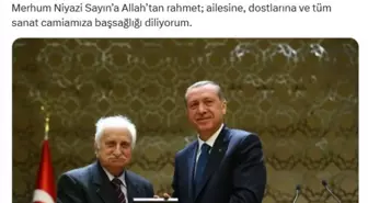 Neyzen Niyazi Sayın'ın Vefatı Cumhurbaşkanı Erdoğan'ı Üzdü