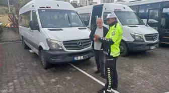 Kayseri'de Okul Servis Araçlarına Denetim