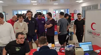 Muğla'da Öğrenci Yurdu'nda Kan Bağışı Kampanyası Düzenlendi