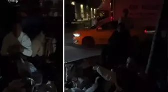 Ne soğuk havaya ne de yağmura aldırdılar, hediye çanta için günler öncesinden kamp kurdular