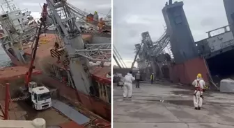 Tuzla'daki tersanede gemi yan yattı: 1 işçi hayatını kaybetti