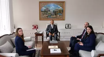 Yunanistan Edirne Konsolosu Balios, Edirne Valisi Sezer'i ziyaret etti