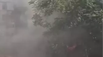 Beyoğlu'nda Gecekonduda Yangın Çıktı