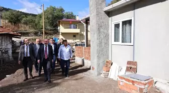 Yangın Sonrası İki Ailenin Yeni Evlerine Kavuşması