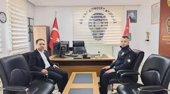 Kaymakam Kahveci, Gölova İlçe Emniyet Amirliğini Ziyaret Etti