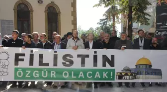 Kocaeli'de İsrail'in Özgürlük Filosu'na Saldırısı Protesto Edildi