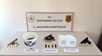 Kastamonu'da Ruhsatsız Silah ve Sahte İçki Operasyonu: 3 Gözaltı