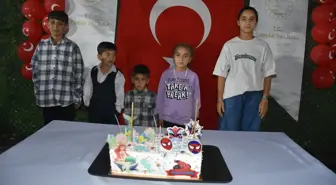 Şırnak'ta şehit çocuklarının doğum günü kutlandı