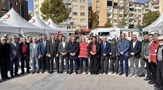 Türk Kızılay Kırşehir Şubesi'nden Gazze'ye Umut Sergisi ve Kermes