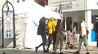 Yanlışlıkla hamile sevgilisine çarpan genci bıçaklayarak öldürdü