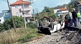 Zonguldak'ta Trafik Kazası: Bir Yaralı