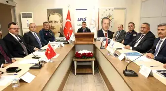 Düzce'de Afet Riski Azaltma Planı Toplantısı Düzenlendi