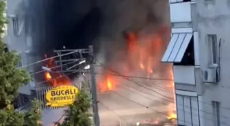 İzmir Buca'da Yangın: Maddi Hasar, Yaralı Yok