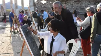 Magnesia Antik Kenti'nde Çağdaş Sanat Etkinliği Düzenlendi