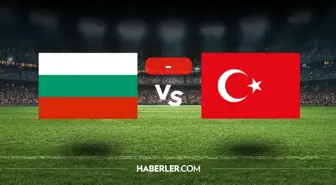 Bulgaristan Türkiye maçı kaç kaç, bitti mi? MAÇ SONUCU! Bulgaristan Türkiye golleri kim attı, canlı maç anlatımı!