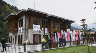 Cumhurbaşkanı Erdoğan, Ayder Yaylası'nda incelemede bulundu