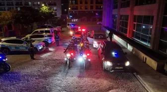 Edirne'de Asayiş Denetimi: 126 Polis Görevde