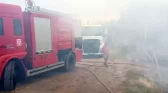 Ankara'da Hobi Bahçesinde Yangın Çıktı