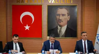 Hakkari'de 74 Milyar TL'lik Yatırımlar İstişare Edildi
