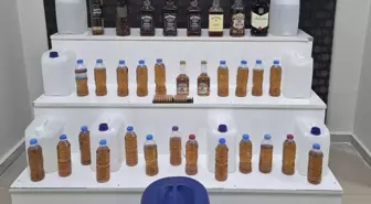 Kırşehir'de Kaçak Alkol Operasyonu: 40 Litre Etil Alkol ve 21 Litre Sahte İçki Ele Geçirildi
