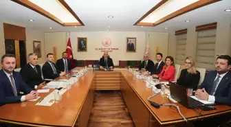 2027 Avrupa Oyunları ve 2036 Olimpiyat Adaylığı İçin Toplantı