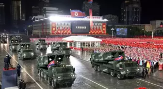 Kuzey Kore, Kore İşçi Partisi'nin 80. Yılını Askeri Geçit Töreniyle Kutladı